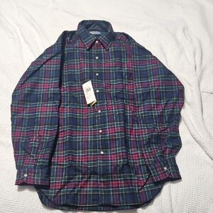 Pendleton Plaid Shirt - Blue and Red